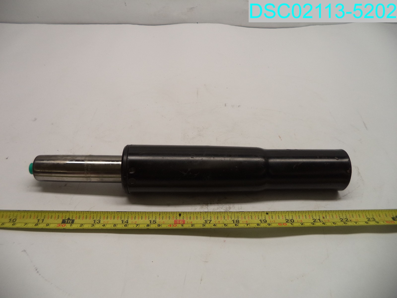 16-1/4" Open Office Chair Cylinder Replacement, 8-3/4" Body 2" OD 1-3/4" End
