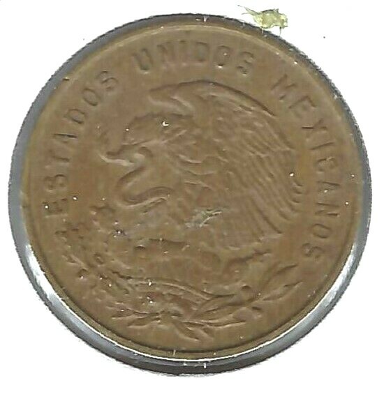1956 Mexico Circulated Five Centavo Coin