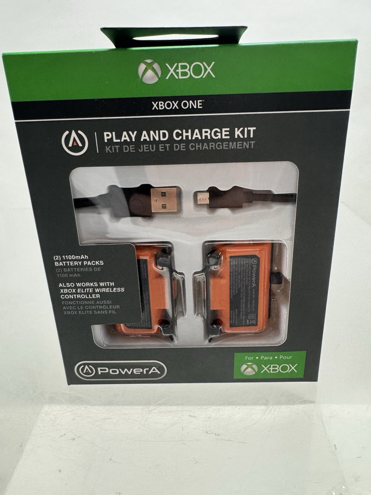 BRAND NEW Power A XBOX One & Elite Wireless | Play & Charge Kit 2 Battery Packs