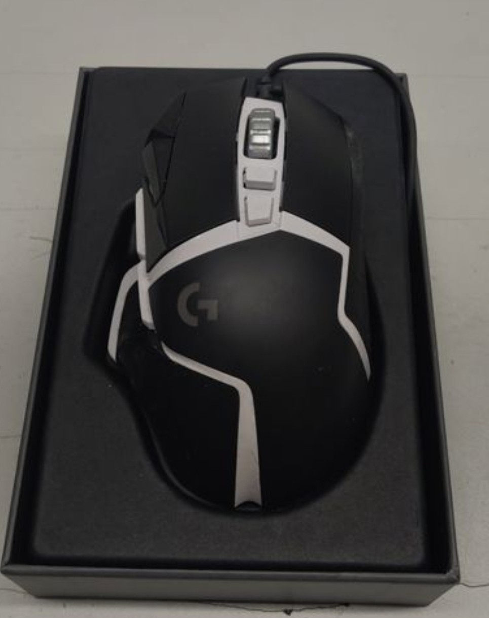 White Trim! Logitech G502 X Plus Gaming Mouse w/ LightSync - 910-06160 Used
