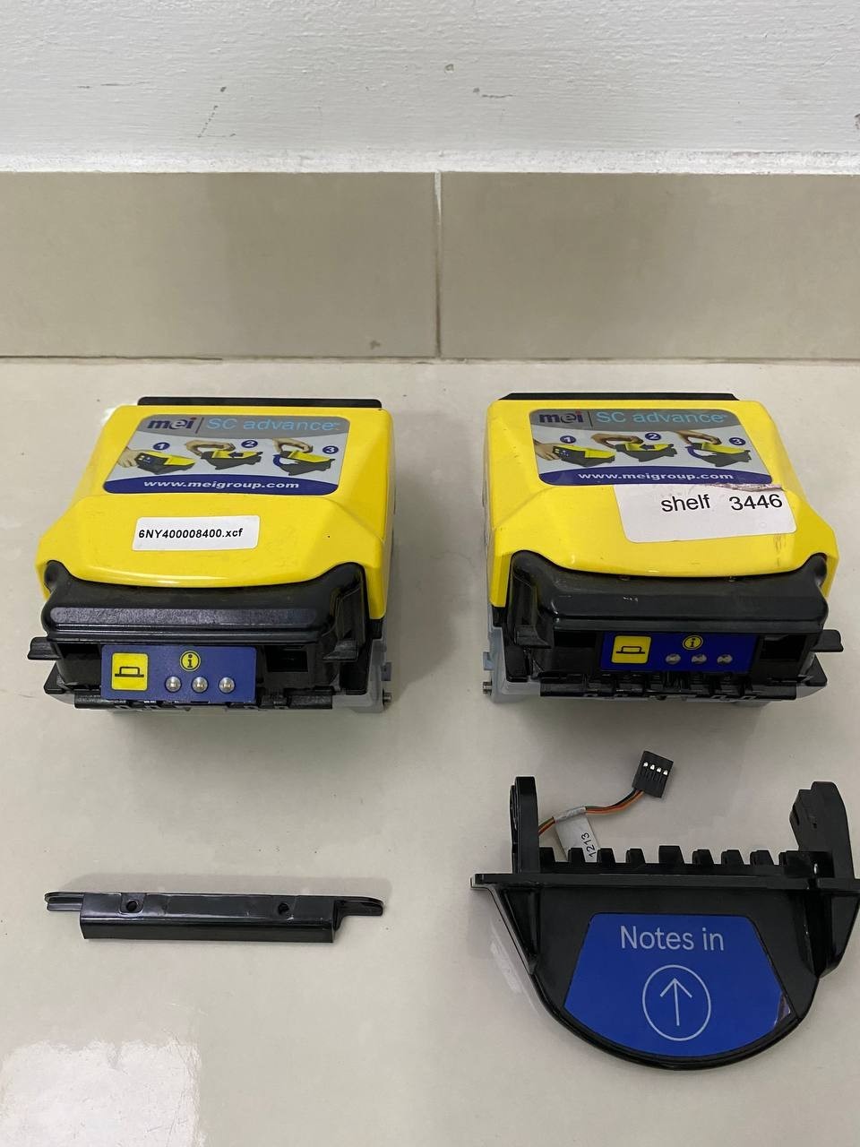 Used MEI Advance Bill Validator SCN6607-2 lot
