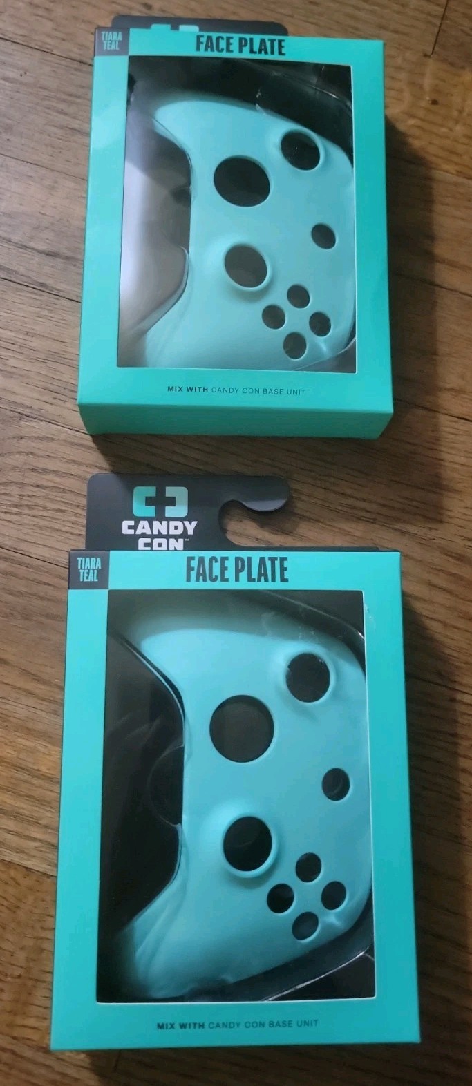 Candy Con Tiarra Teal Face Plates (2)