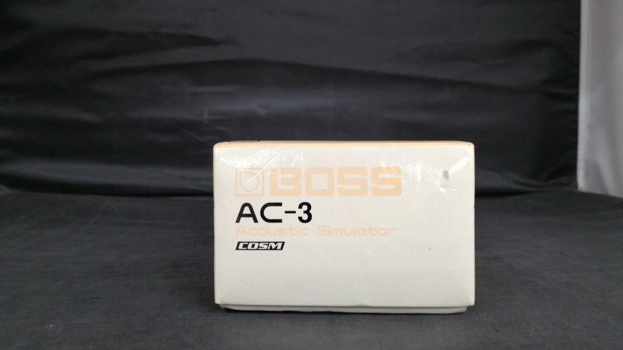 Boss AC-3 Acoustic Simulator Guitar Effects Pedal Yellow