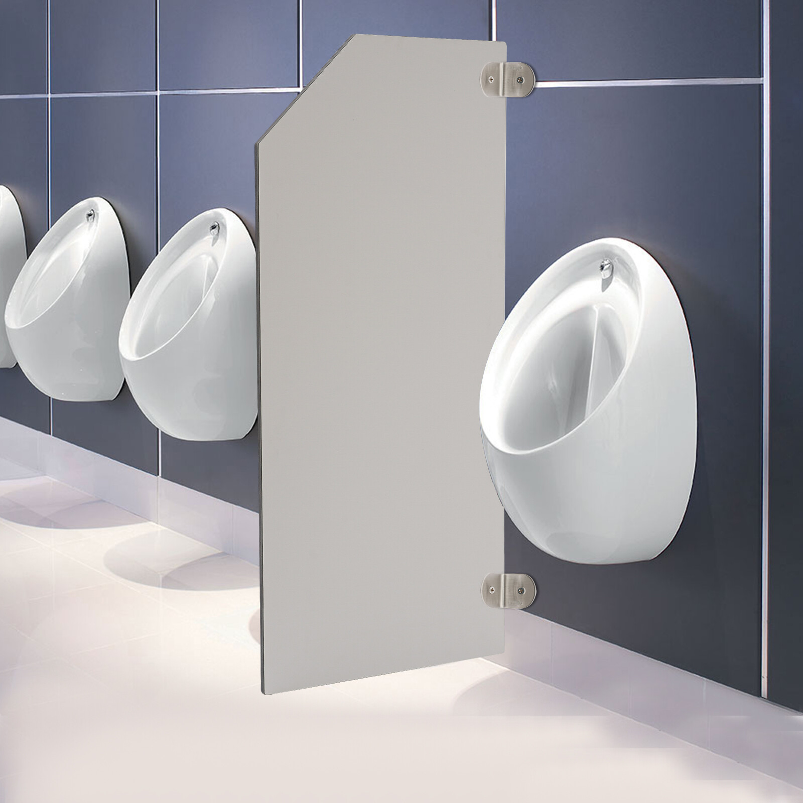Toilet Partition Men's Urinal Privacy Screen For Hotel Public Place Bathroom 35"