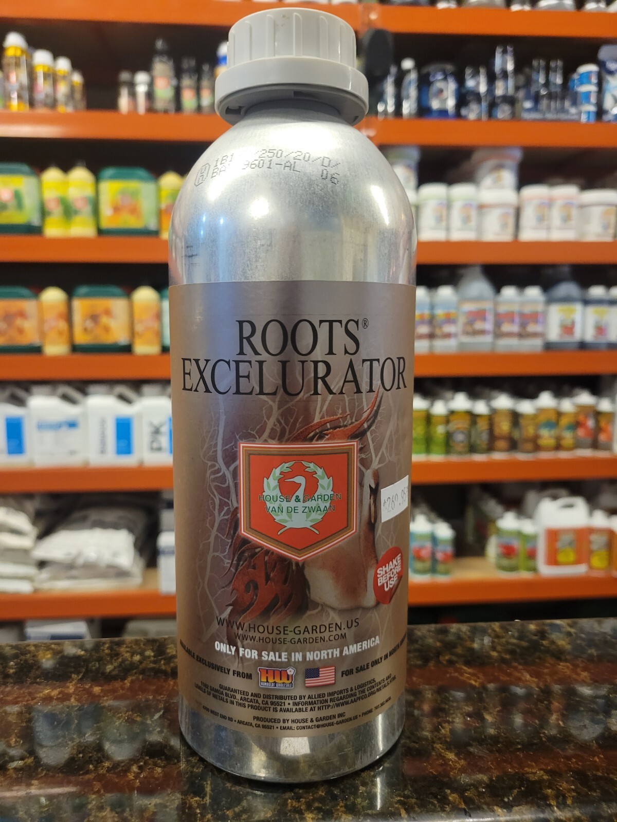 House & Garden Roots Excelurator Silver Liter