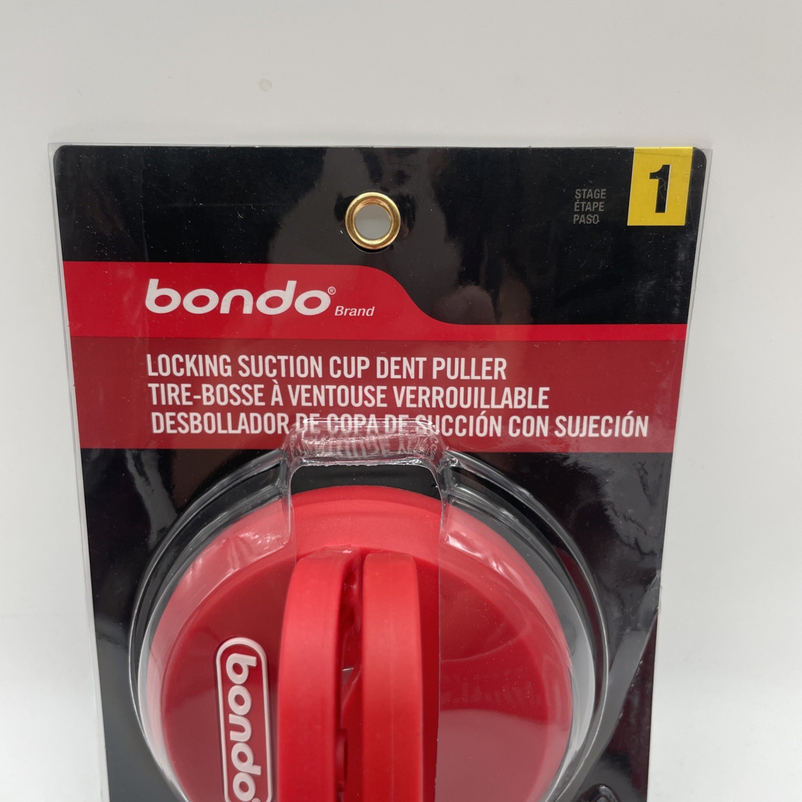 Bondo Dent Puller 956 Double Handle Locking Suction Cup 4 Pack