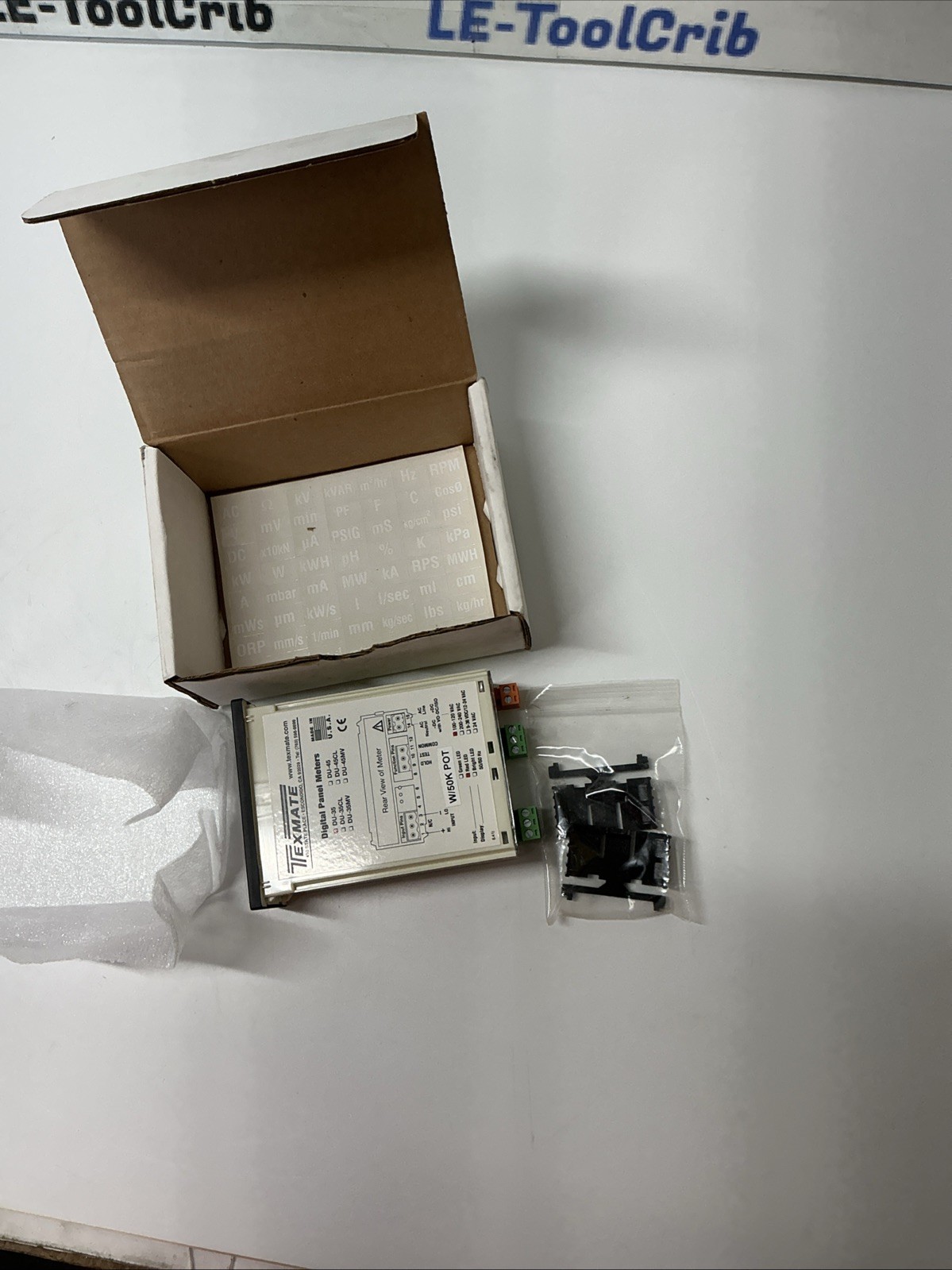 Texmate DU-35 Digital Panel Meter. AC-012