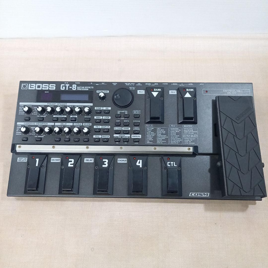 BOSS Guitar Multi-Effects Processor GT-8 AC Adapter Not Included