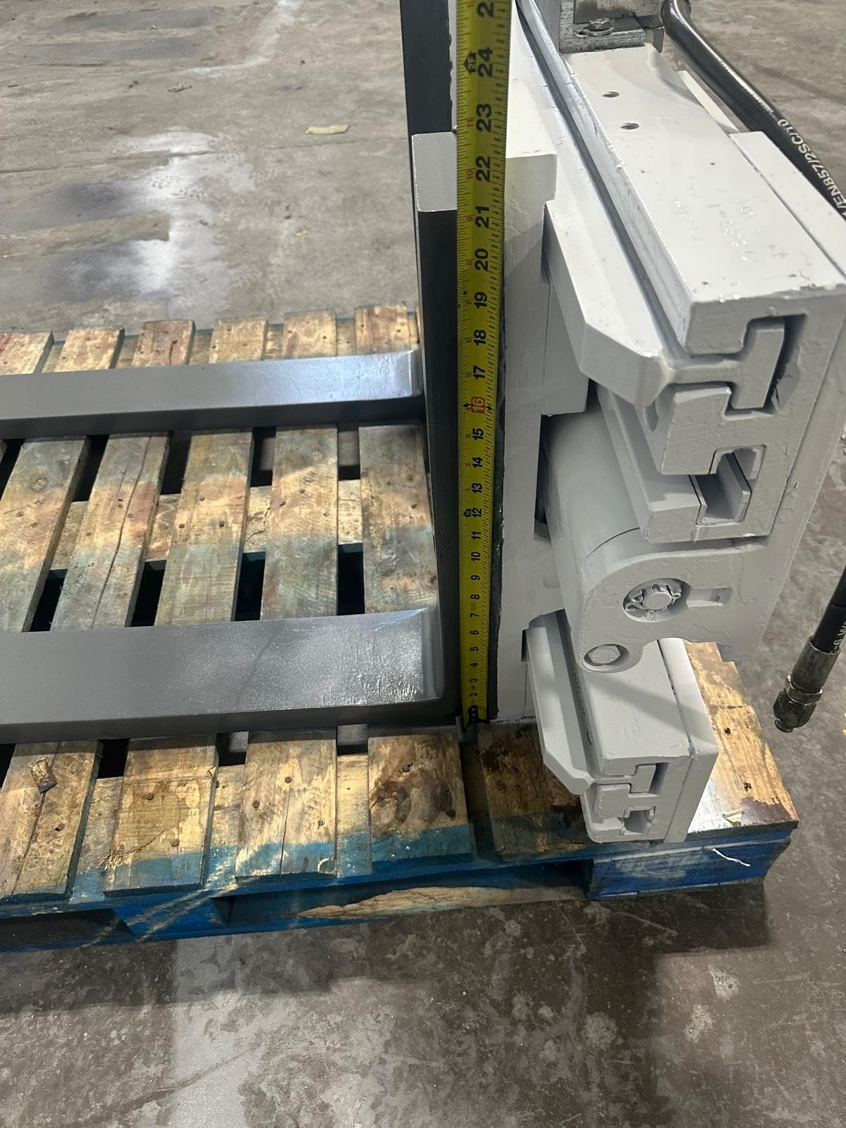Cascade 35D Class 3 Fork Clamp 54” Forks Forklift Attachment 7000 LB