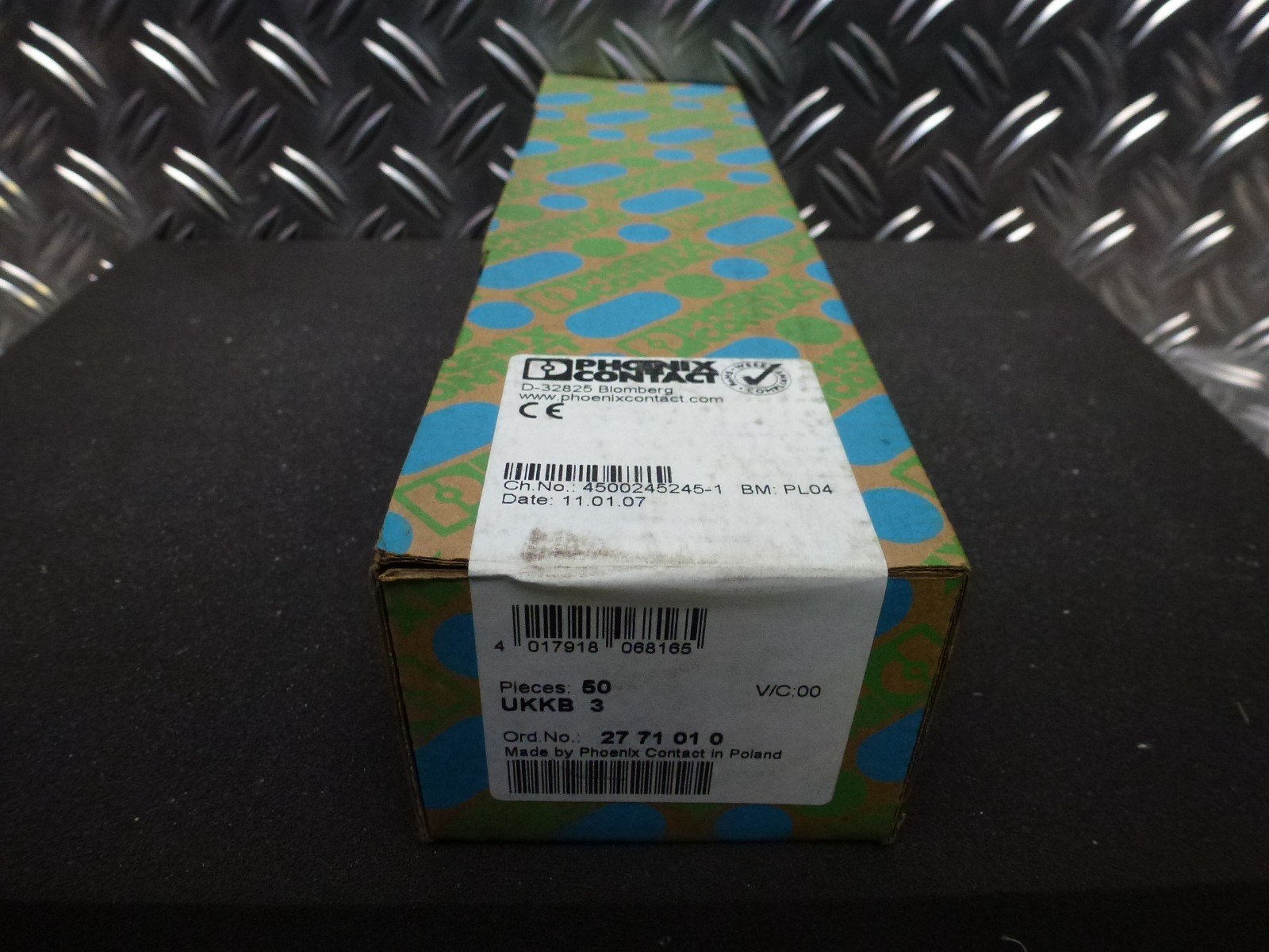 Phoenix Contact UKKB 3 2771010 50 Stück im Pack