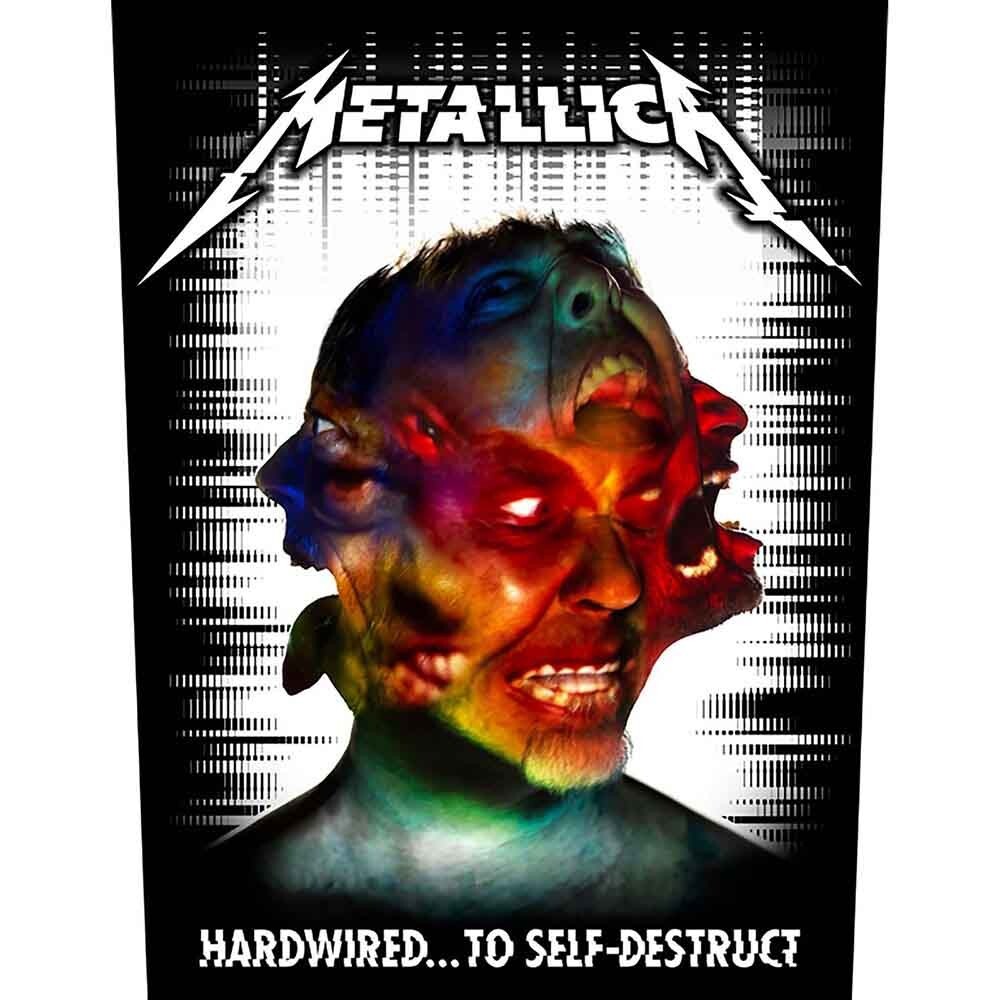 Metallica 'Hardwired To Self Destruct' Back Patch - NEW
