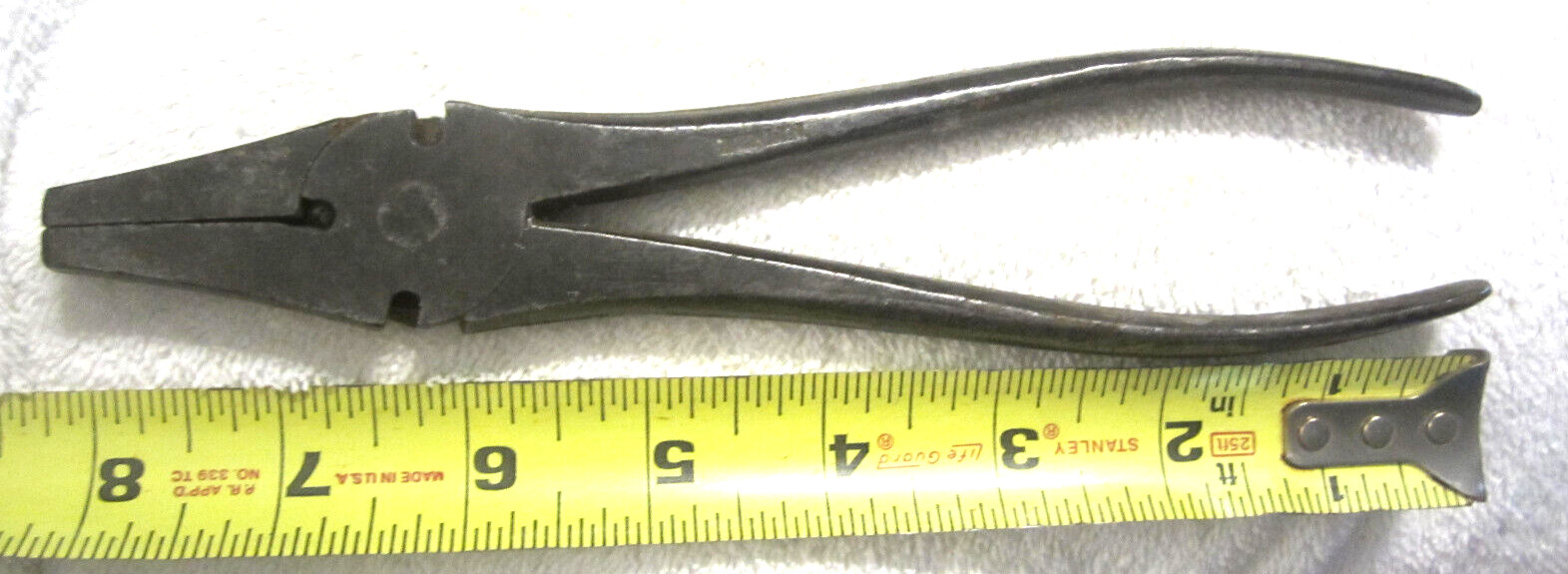 8" antique Berlin,side cuts, Pliers wire cutting TOOL HORSE Fence VTG fencing