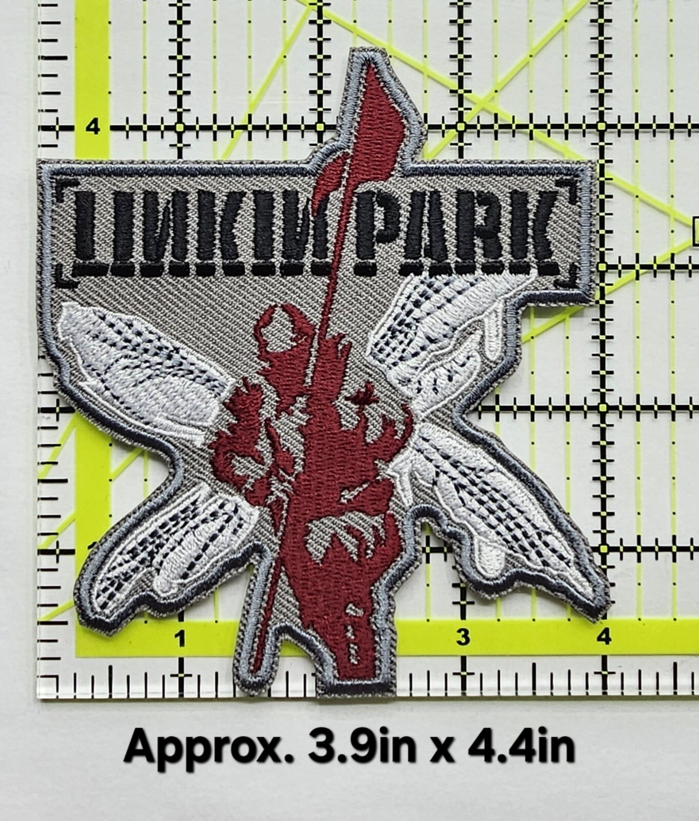Linkin Park patch, Linkin Park logo patch, rock band patch, iron/sew on patch,