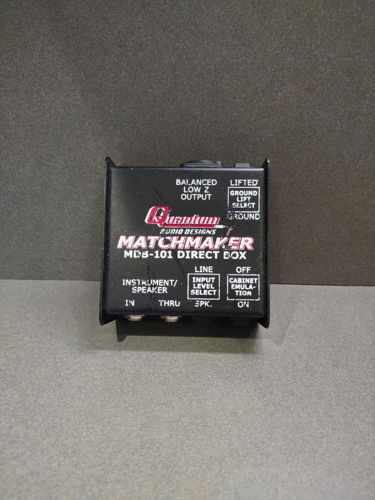 Quantum Audio MBD-101 Matchmaker Direct Box Works Great!