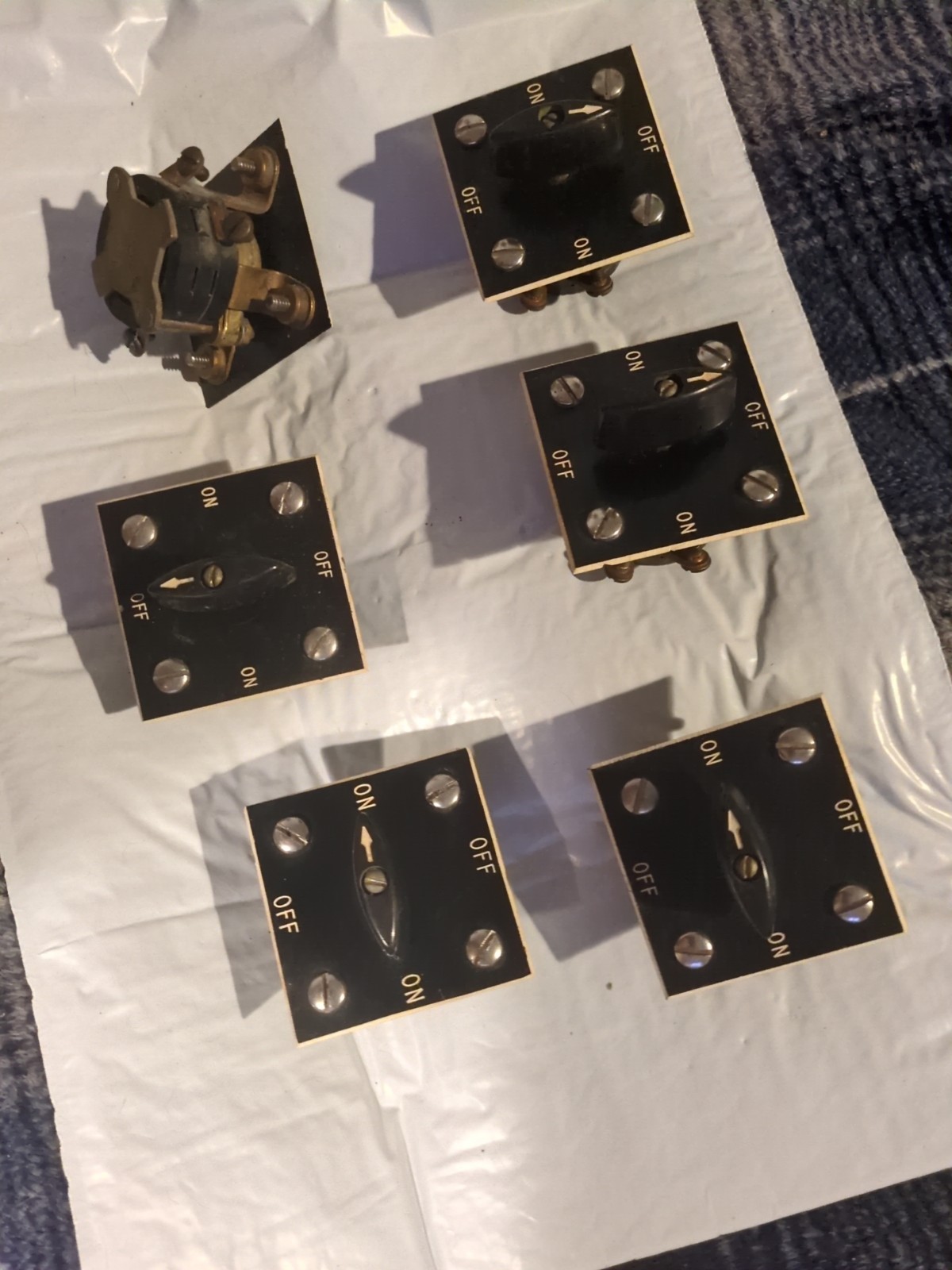 1x LAB Panel DRUM ROTARY ON/OFF SWITCH 120V ?? SEE PICS