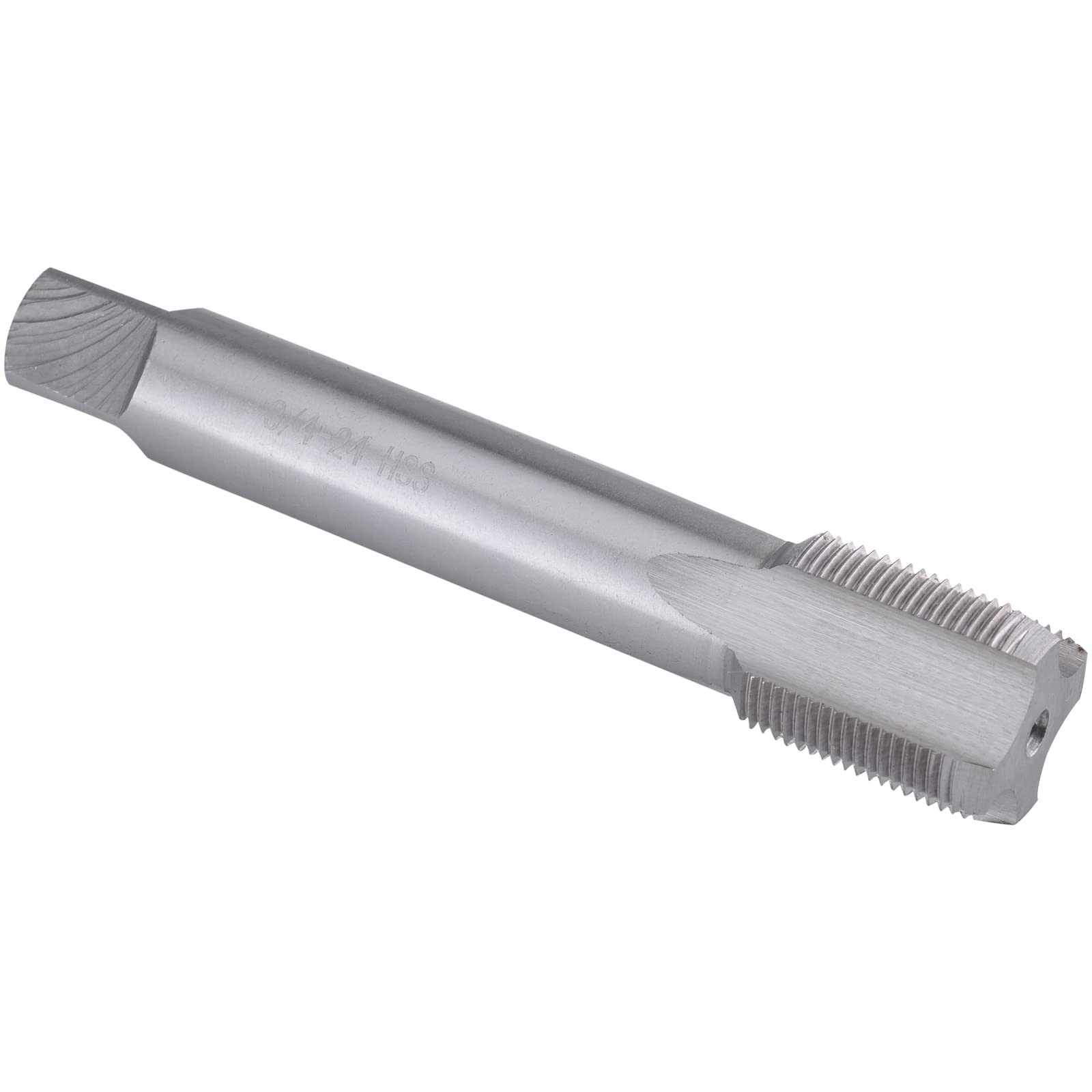 3/4"-24 UNS Thread Tap Right Hand HSS 3/4 x 24 Straight Fluted Machine Tap