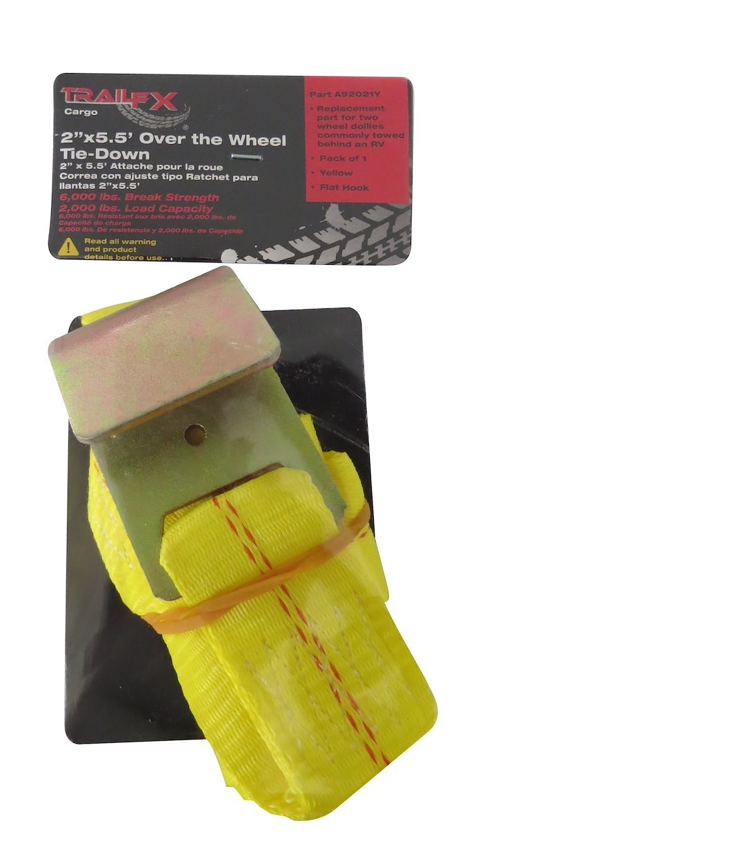 TrailFX A92021Y TFX Tie Down Strap TIE DOWNS