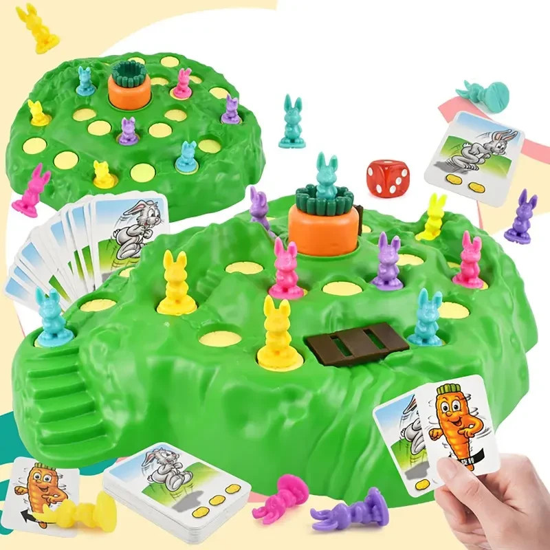 Turtle Rabbit Race Game – Fun Desktop Toy for Kids