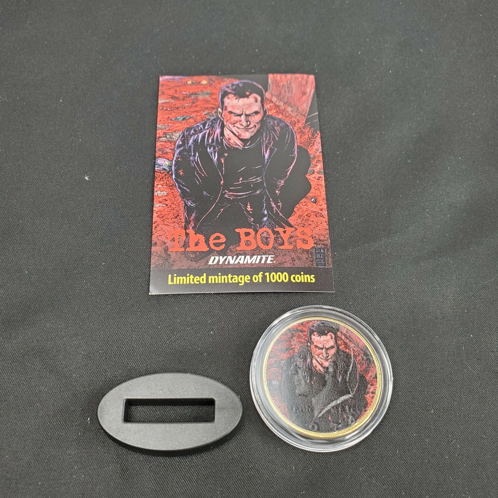 The Boys Billy the Butcher 24kt Gold Plated US Half Dollar Coin Dynamite Comics