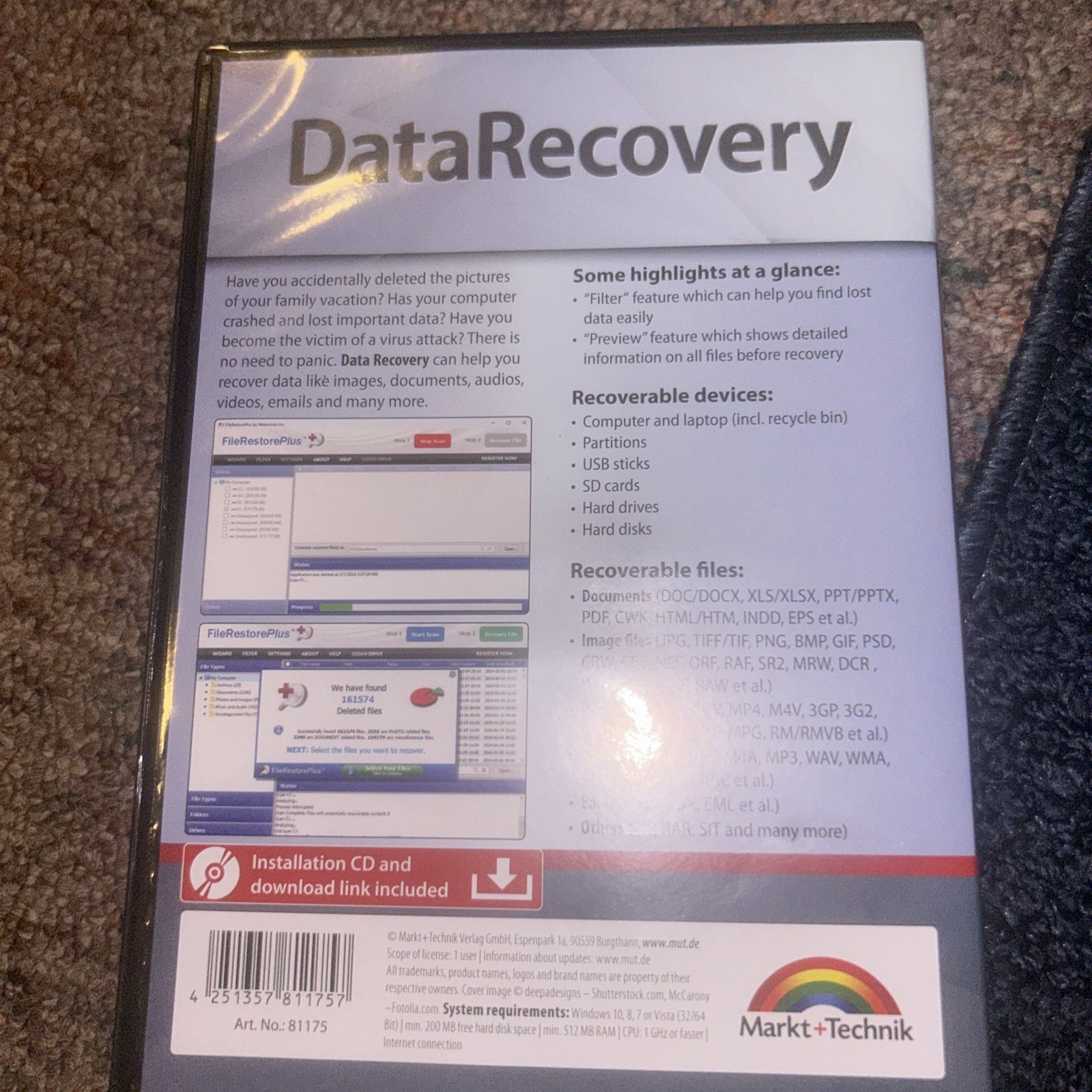 Data Recovery software compatible with Windows 11, 10, 8.1, 7 – recover delet...