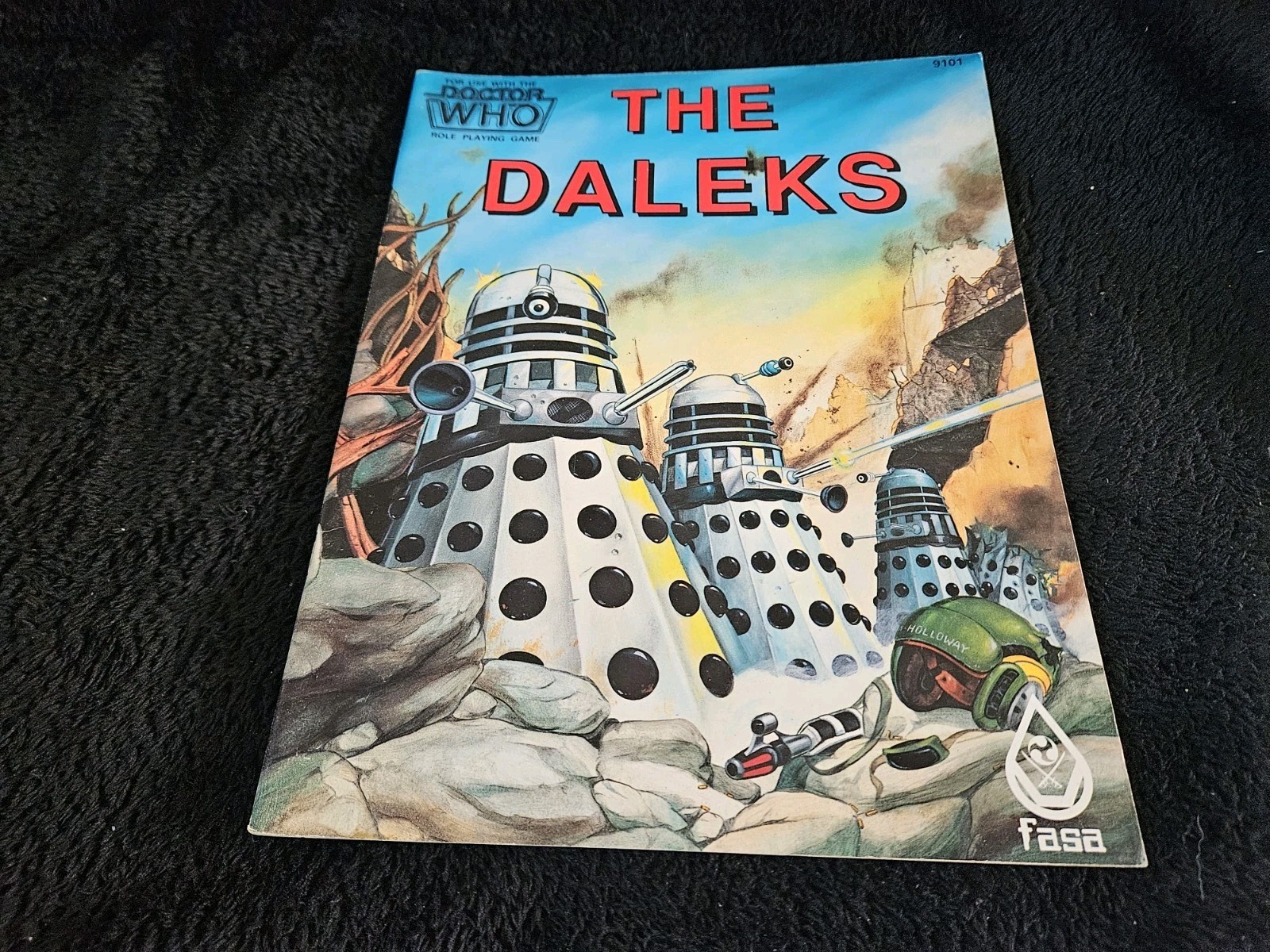 Vintage Doctor Who FASA RPG The Daleks Module 9101 1985 Adventure Booklet Set