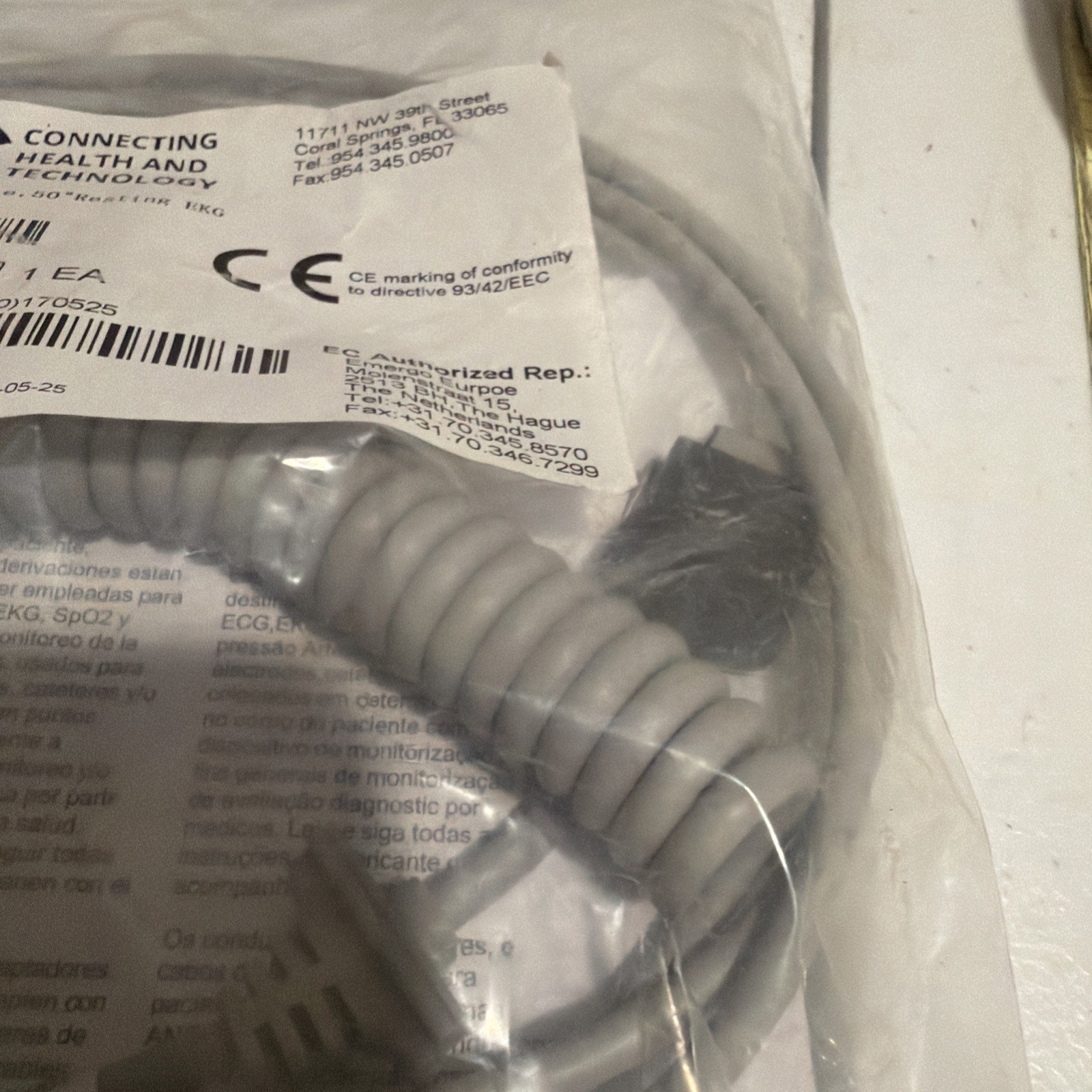 CAM 14 GE ECG cable Patient Cable GE Mac 5000 EKG interface main cable