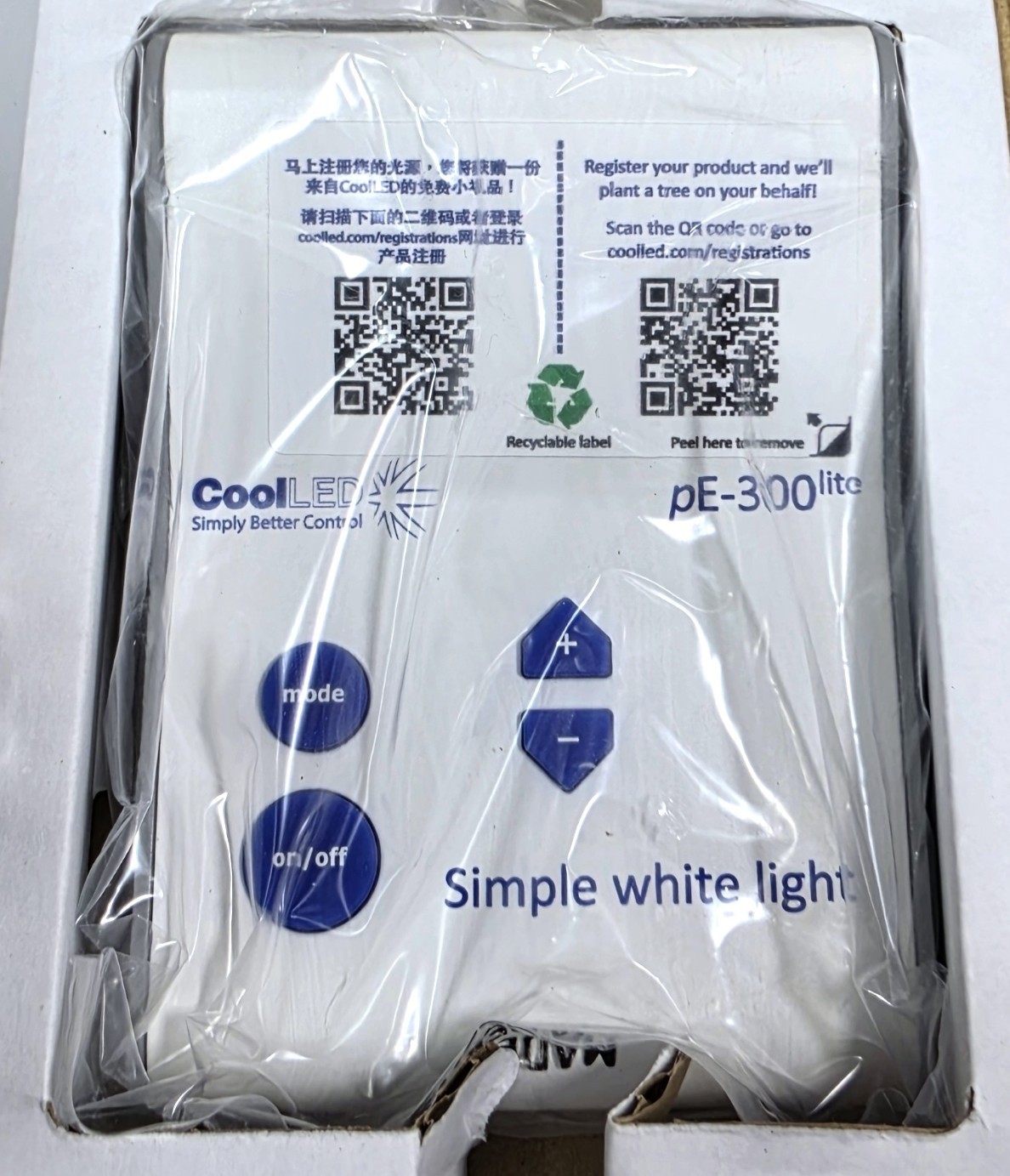 CoolLED pE-300 LITE Illumination White Light LED System w/ Control Pad