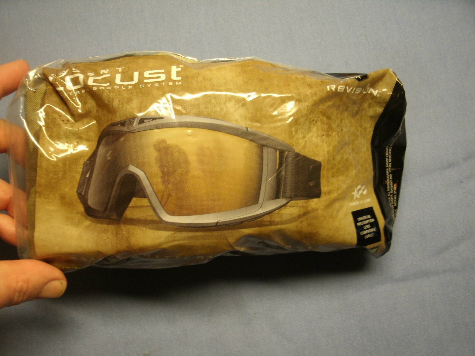 Revision Desert Locust T499 APEL Military Goggle 2-Lens Smoke/Clear Kit  OCP CAM