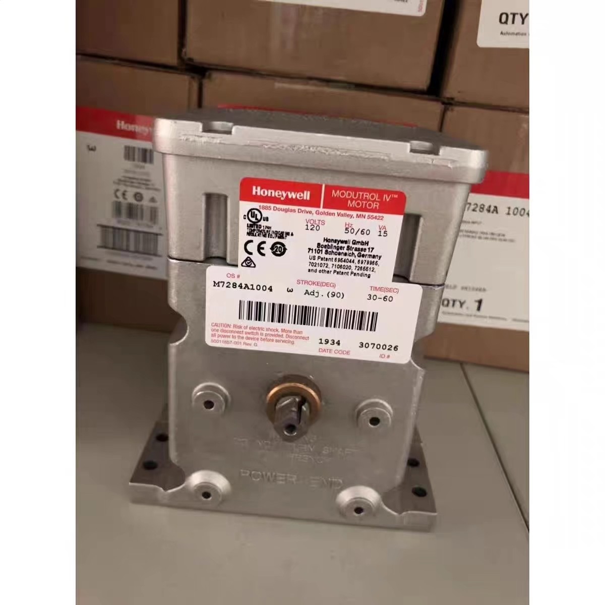 New Honeywell M7284A-1004 Modutrol Motor M7284A1004 Expedited Shipping