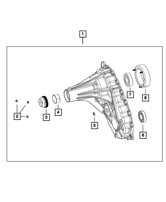 Genuine Mopar Bushing 68089731AA