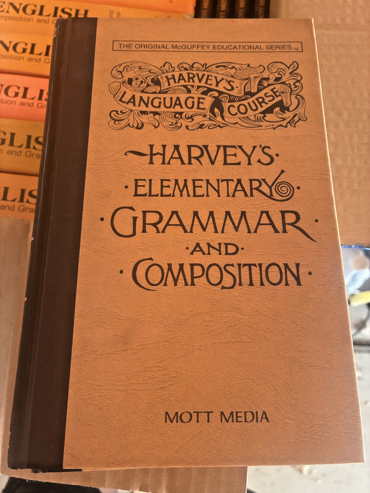Harvey's Language Course Ser.: Elementary Grammar and Composition by Thos W....