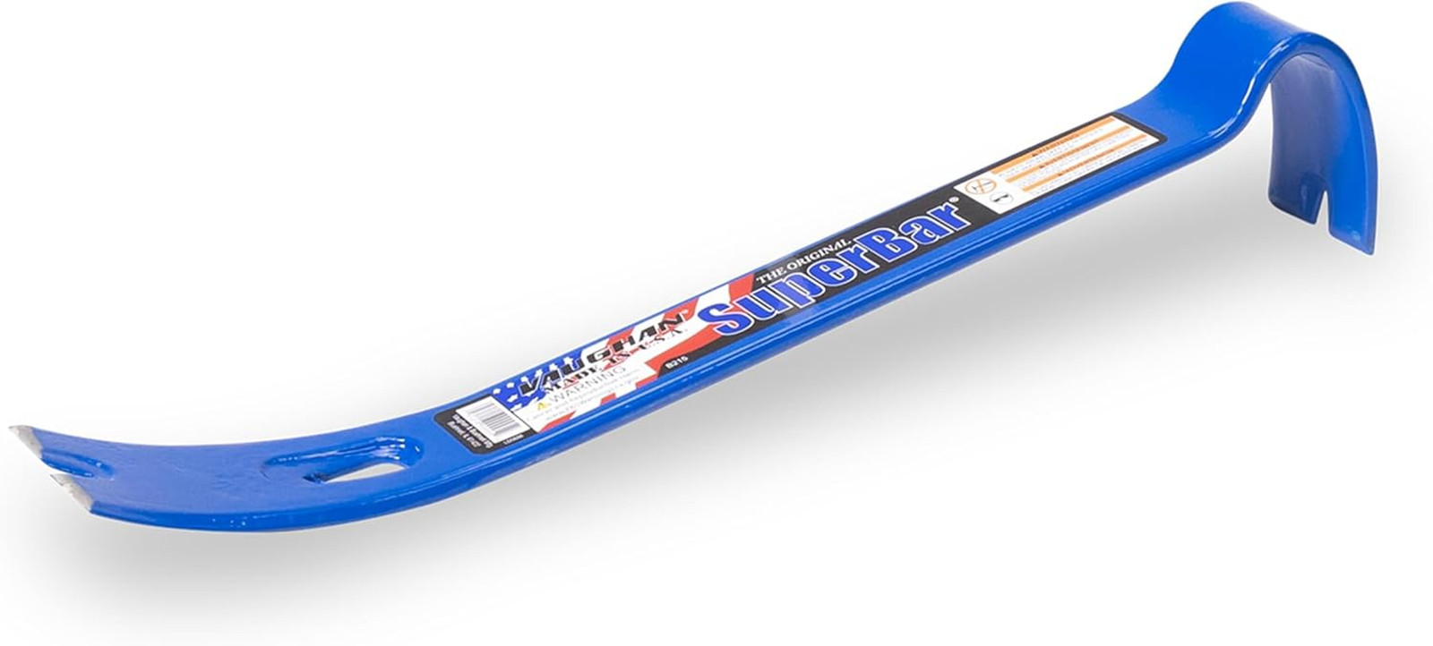 Superbar Pry Bar, 15 Inch, Nail Puller | 15 Inch Flat Pry Bar with Beveled Ends