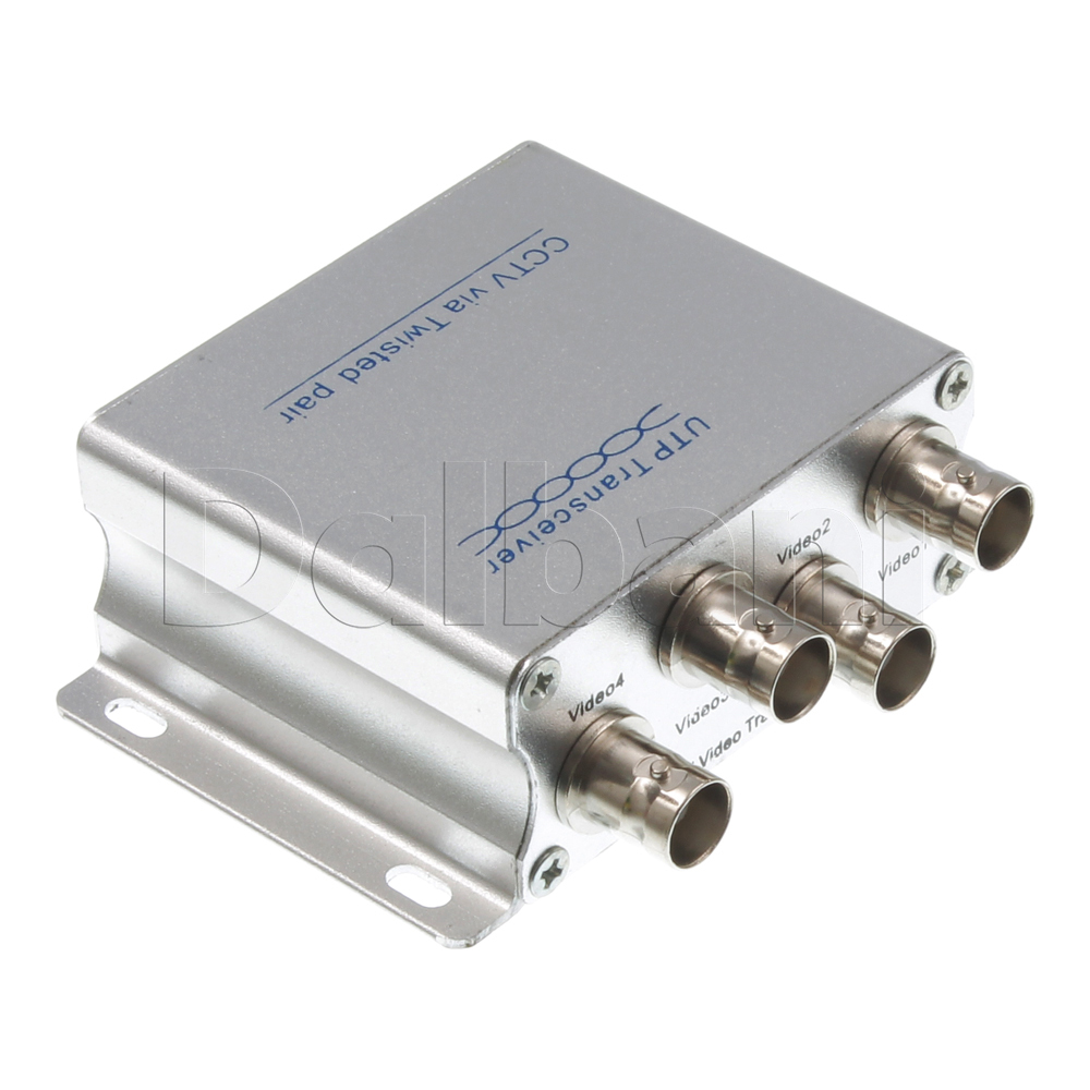 38-69-0080 4CH UTP Transceiver Coax over RJ45 Silver