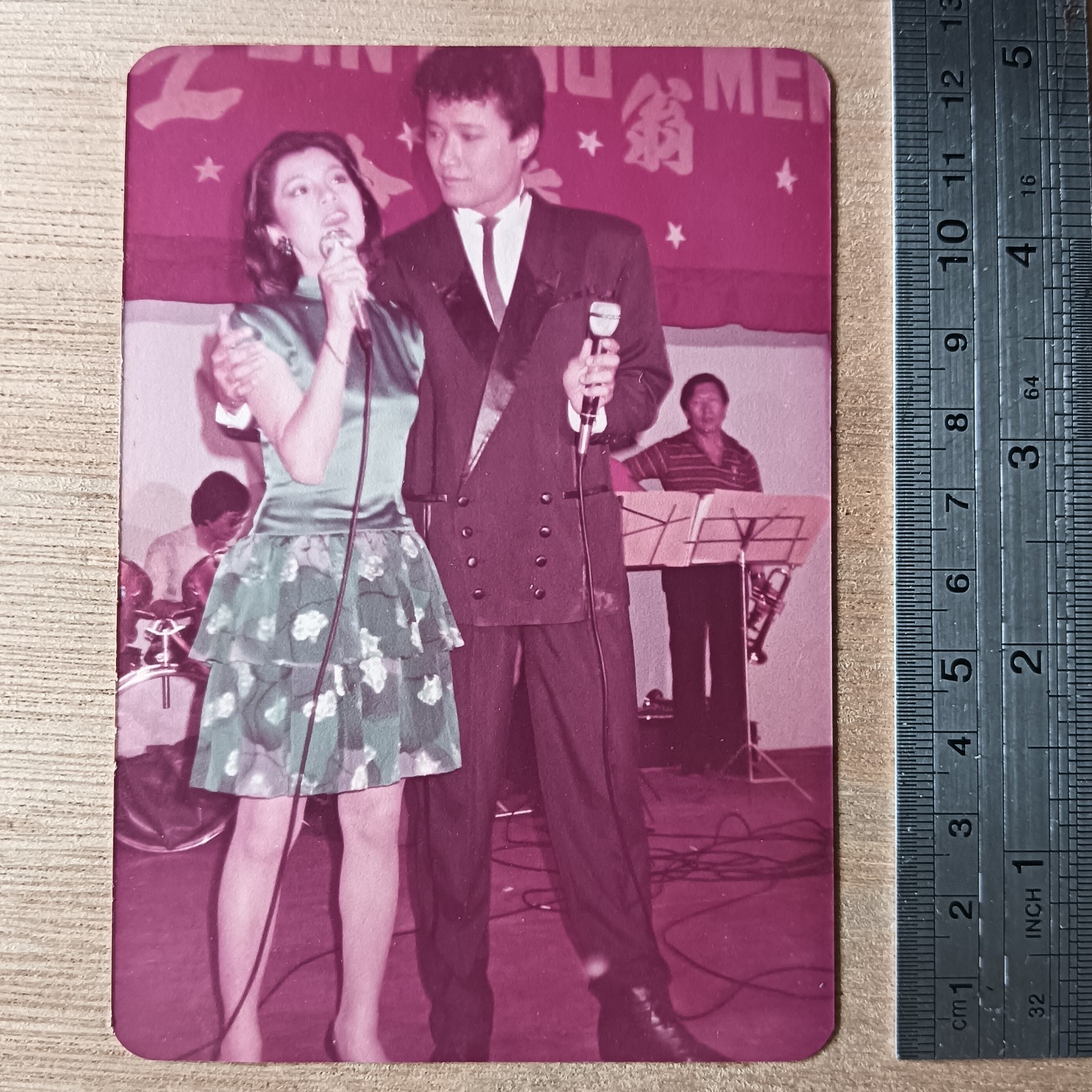 BARBARA YUNG 翁美玲 苗侨伟 - Rare 80s Chinese Hong Kong TVB Actress 3R Real Photo - 8