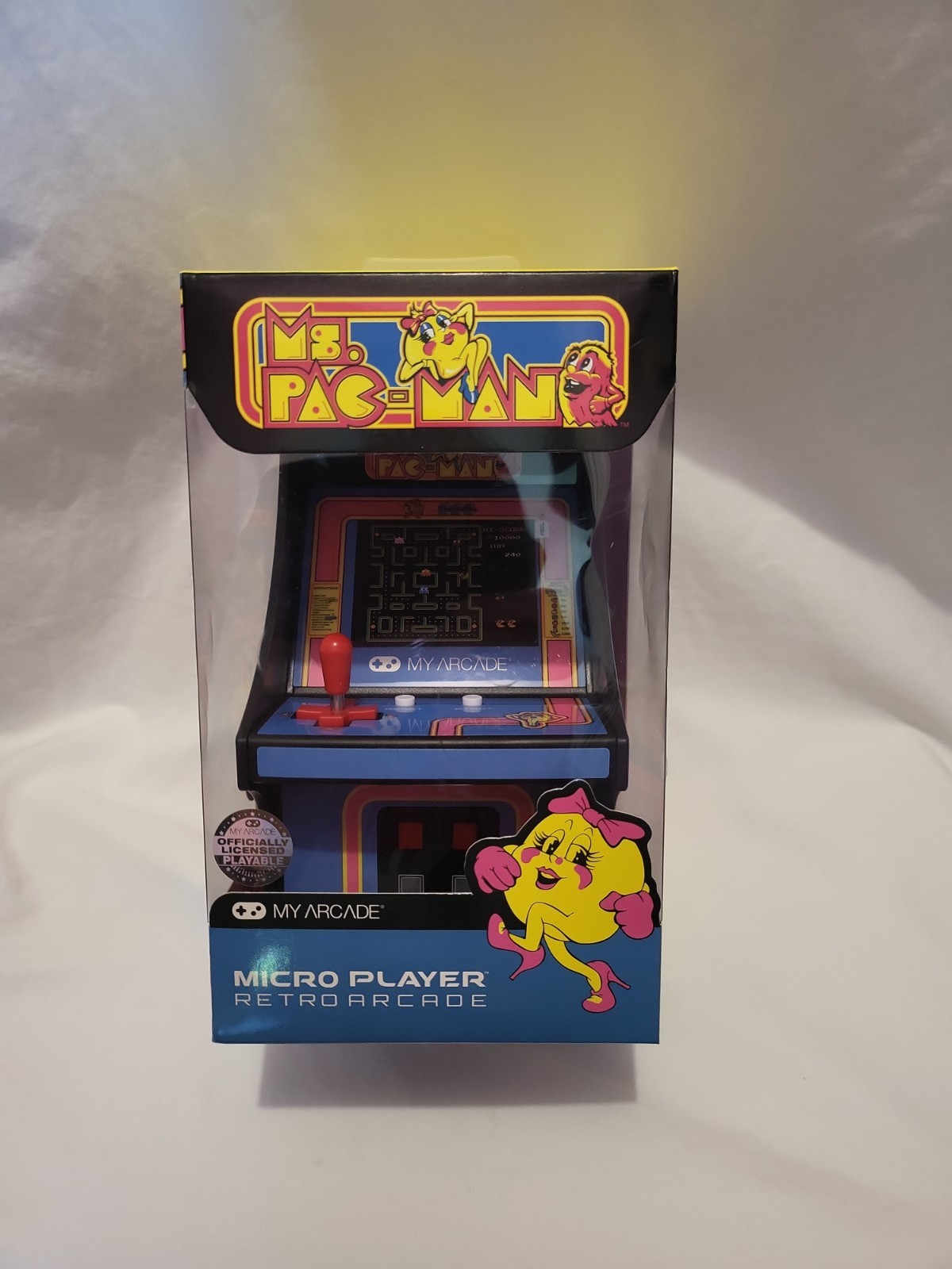 My Arcade- Micro Player Mini Retro Arcade Machine: Ms. Pac-Man Video Game