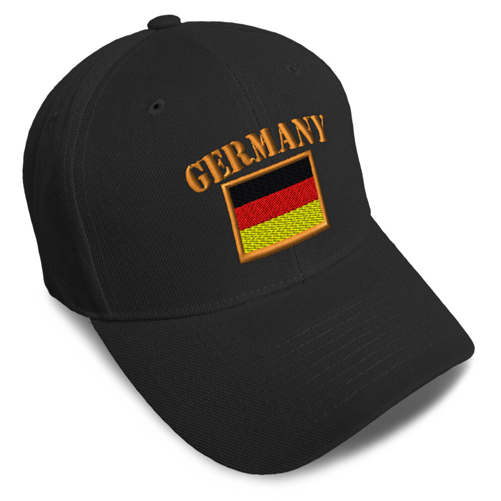 Baseball Cap Germany Flag Euro Cup Acrylic Dad Hats for Men & Women 1 Size
