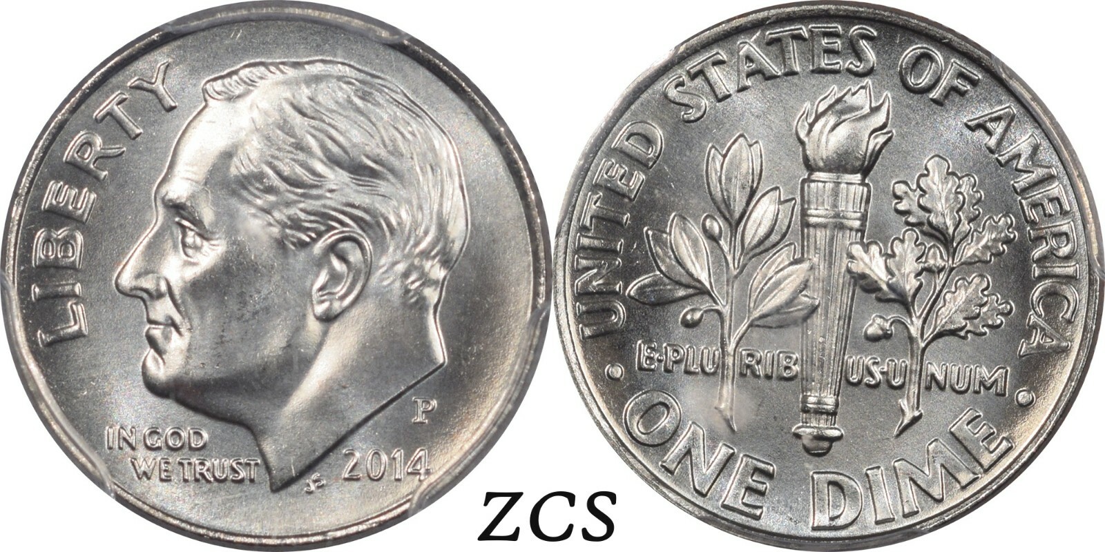 2014 D ROOSEVELT  DIME BU Un-circulated 10 Cents Coin