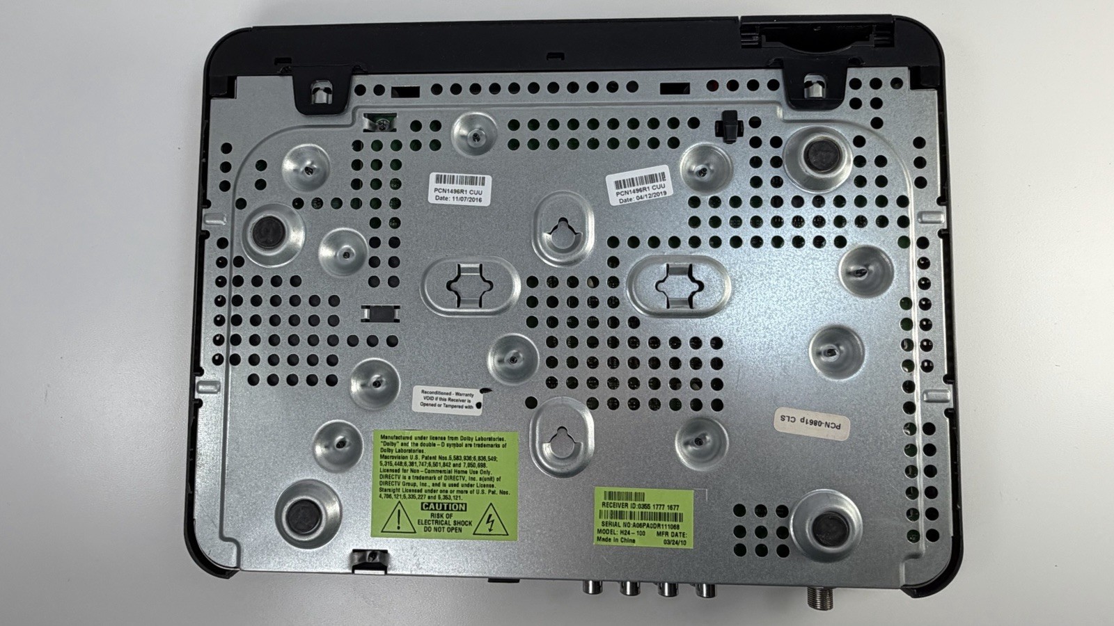 DIRECTV H24-100C-R Satellite Receiver Untested