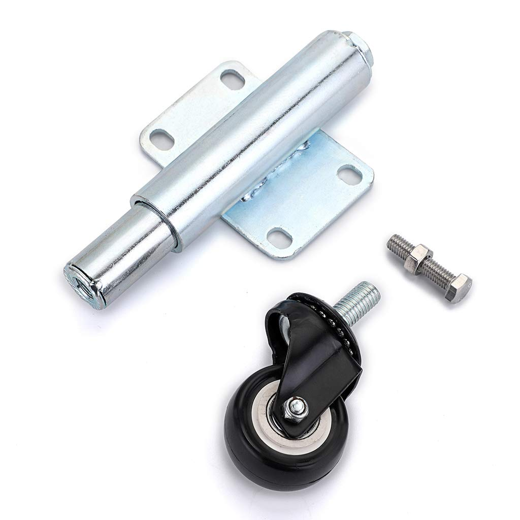 Skelang 2 Spring Loaded Gate Caster Retractable 2-1/2 Swivel Gate Caster W...