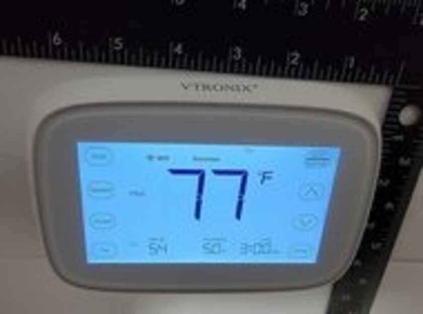 VTRONIX LAKEPRO-1 Wi Fi Enabled, Programmable Thermostat (Requires a C Wire)