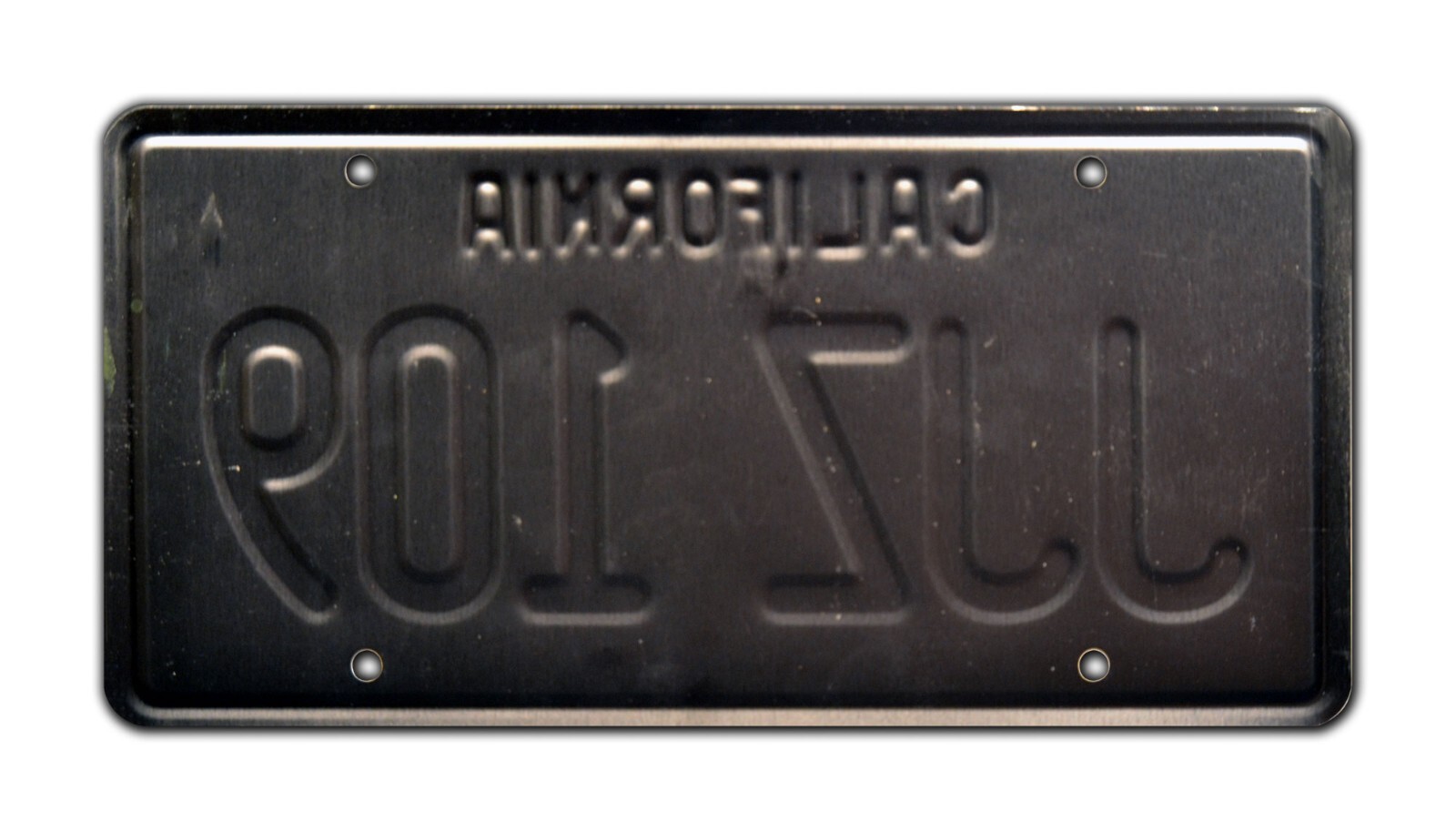 Bullitt | Steve McQueen's Mustang | JJZ 109 | STAMPED Prop License Plate Combo
