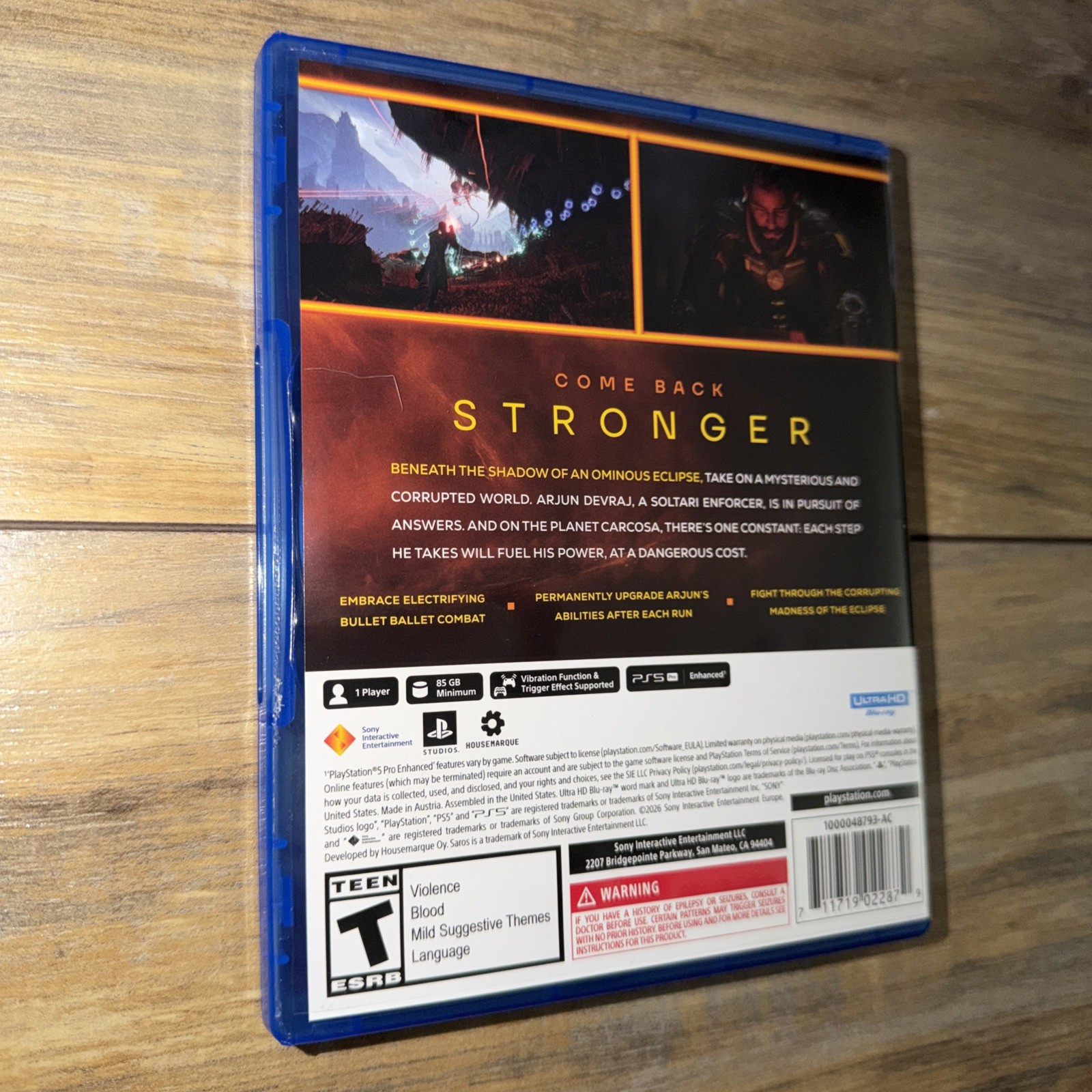 SAROS (PlayStation5 / PS5) CASE ONLY NO GAME