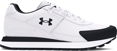 Under Armour Men's Essential Runner White/Black/Black - 3028408-104, White/Black