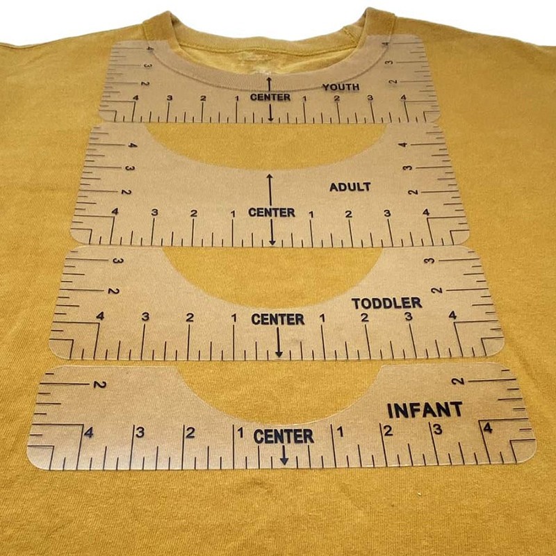 T-Shirt Ruler Guide Alignment Tool for Vinyl, Alignment Tool for T Shirt2222