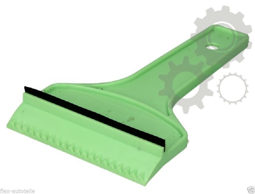 Ice Scraper with Rubber Lip Light Green Windshield Scraper Car Winter Ice