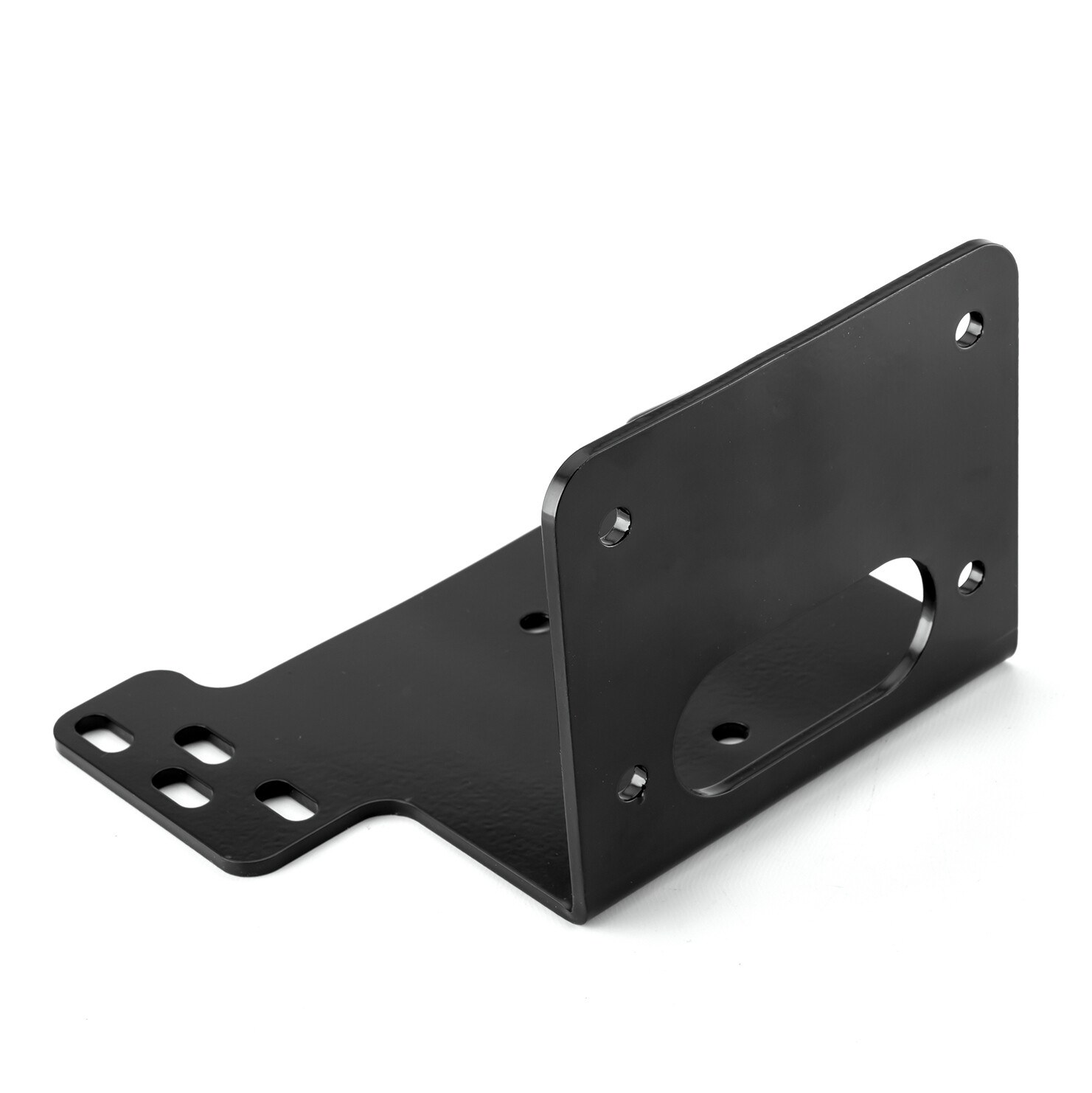 UTV Winch Mounting Bracket Fit Kawasaki Mule 600/Mule 610 2005-2016