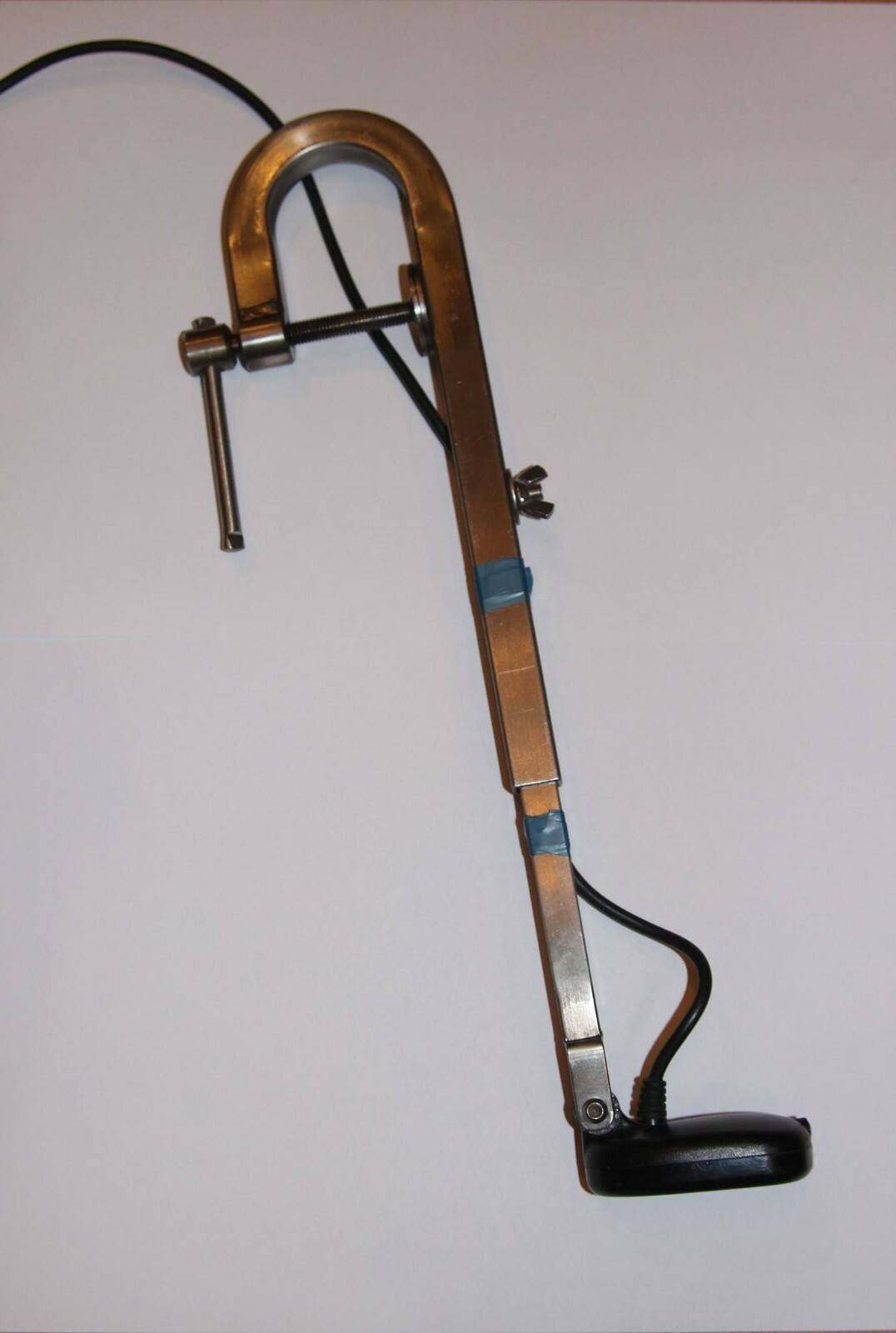 Universal Stainless Steel mount for sonar transducer, Strong and Solid.