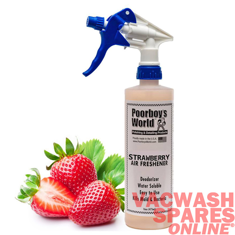 POORBOYS STRAWBERRY SCENTED AIR FRESHENER- SPRAY ON AIR FRESHENER HIDE BAD ODOUR