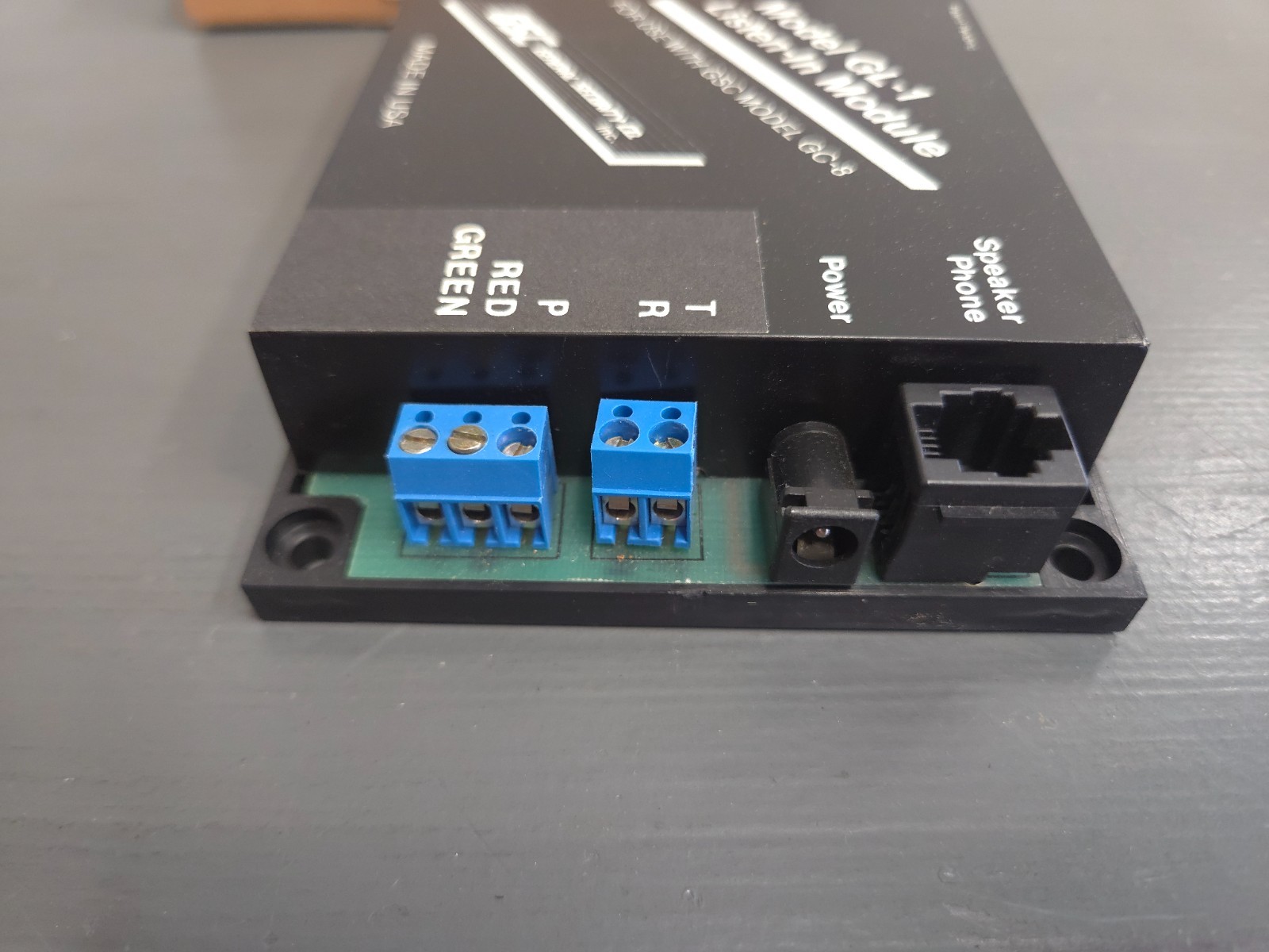GSC Model GL-1 Listen-In Module, For Use with GSC Model GC-8 *Untested*