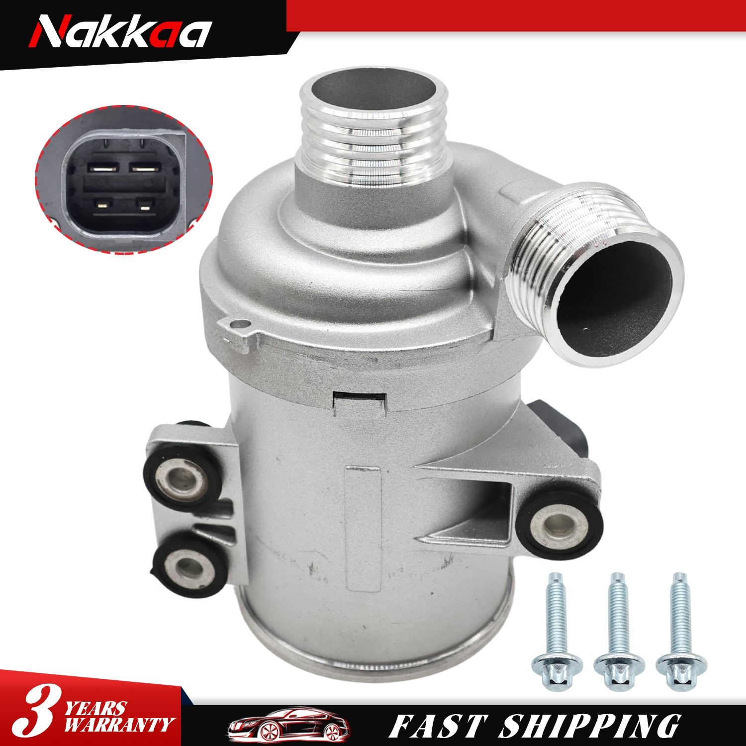 Electric Water Pump Engine For BMW 320i 228i 328i F30 F22 X3 X5 2.0L 11517604027